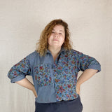 Patrón de costura Lorelai, Vestido camisero o camisa con tallas de la 34 a la 54